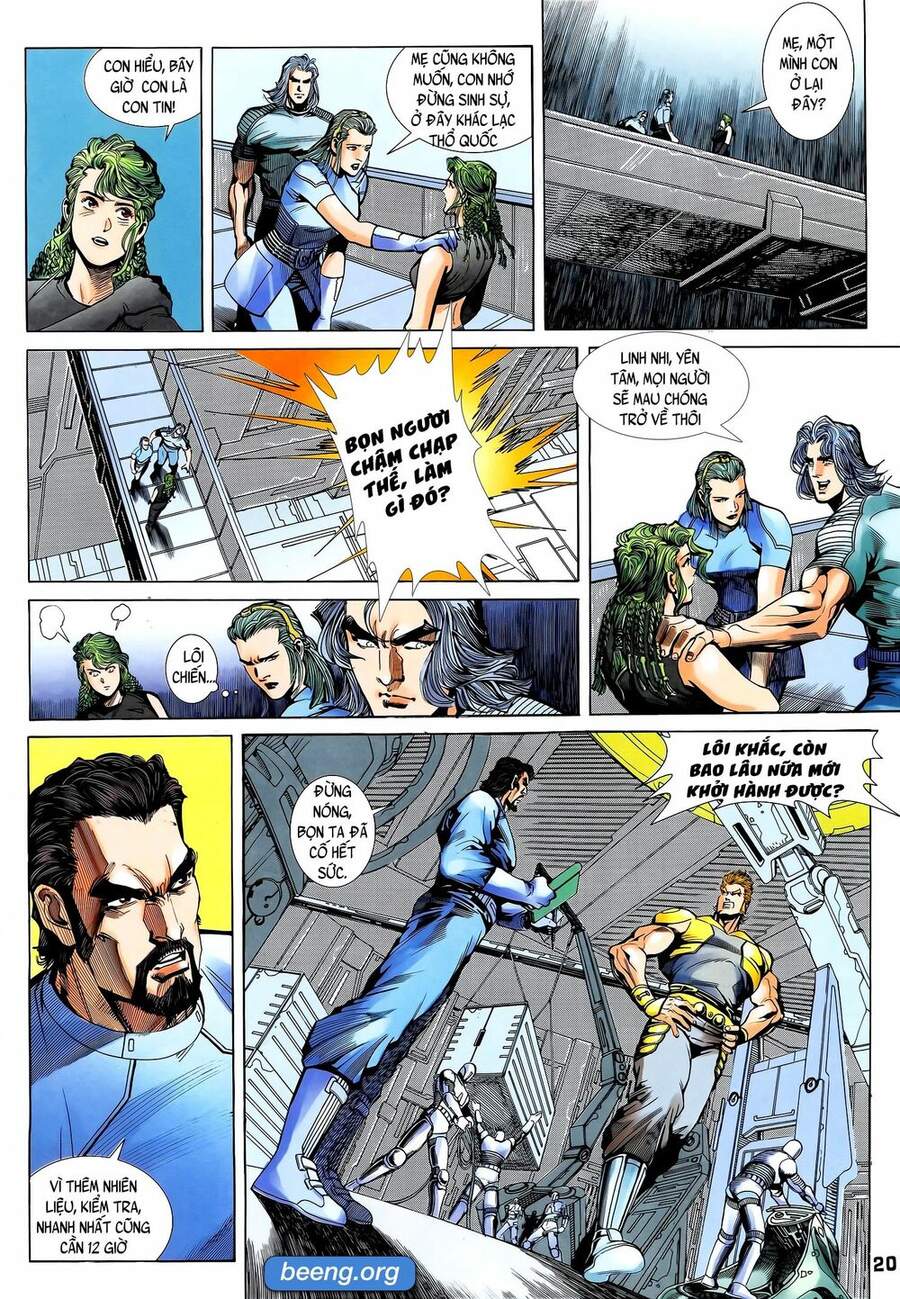 Truyện Tranh Long Hổ 5 Thế trang 8