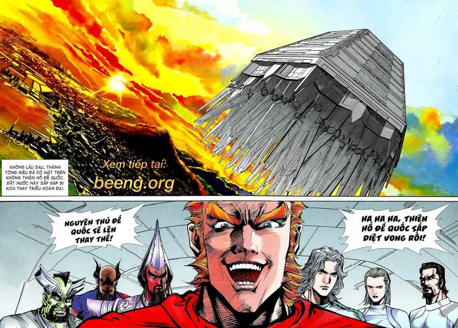 Truyện Tranh Long Hổ 5 Thế trang 8