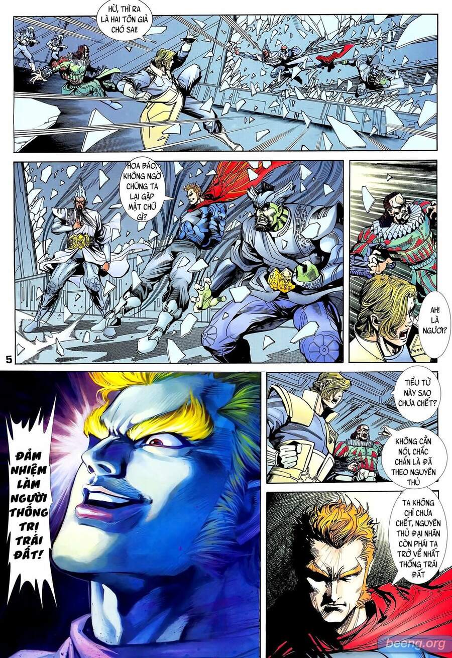 Truyện Tranh Long Hổ 5 Thế trang 8