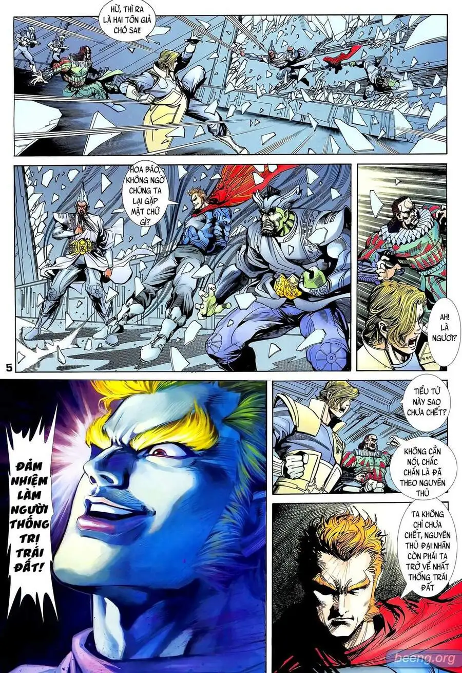 Truyện Tranh Long Hổ 5 Thế trang 8
