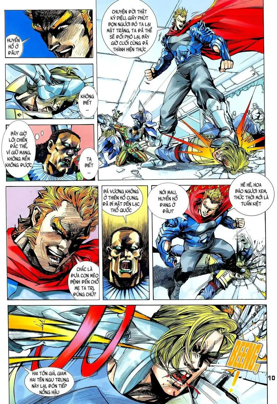 Truyện Tranh Long Hổ 5 Thế trang 8