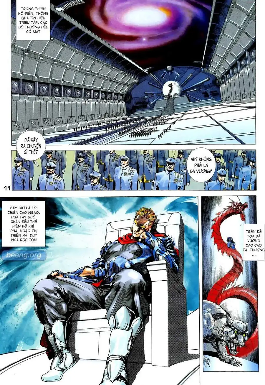Truyện Tranh Long Hổ 5 Thế trang 8