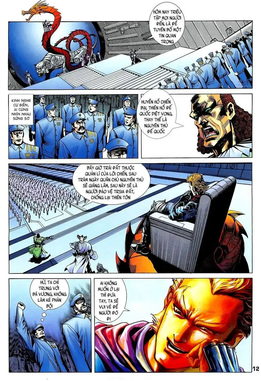 Truyện Tranh Long Hổ 5 Thế trang 8