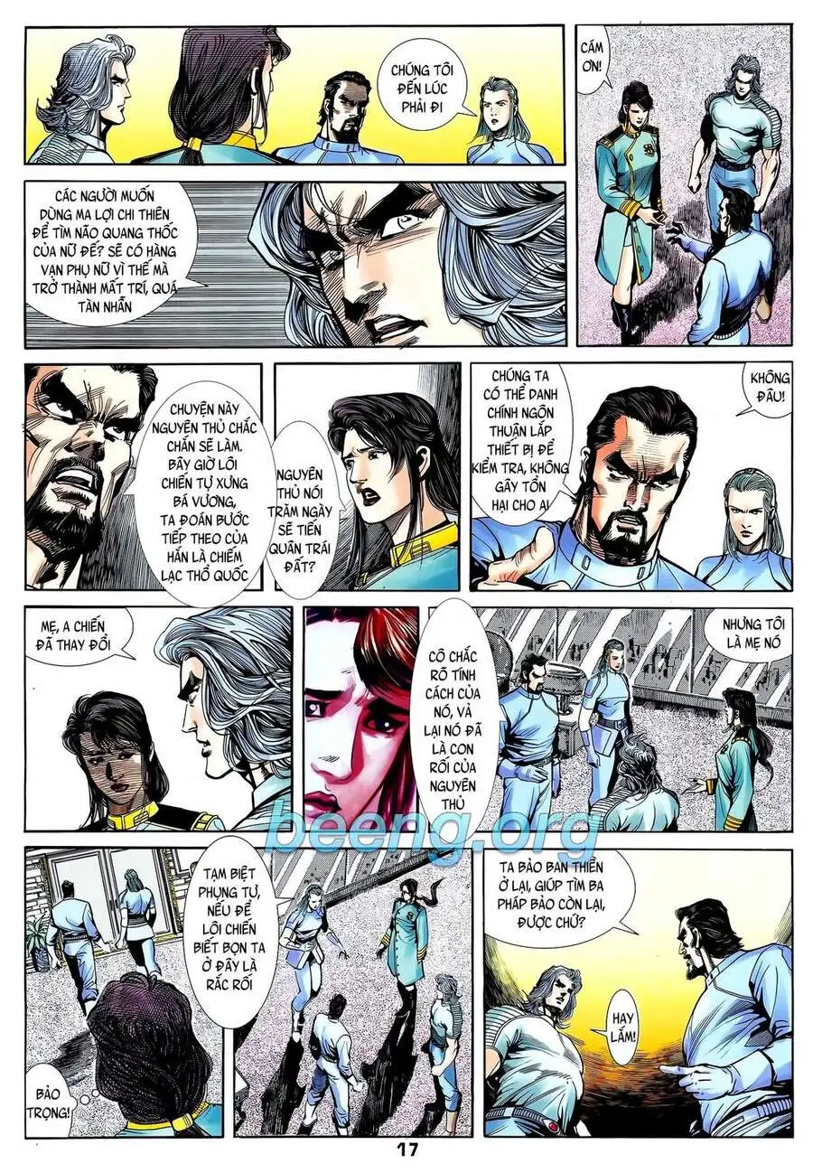 Truyện Tranh Long Hổ 5 Thế trang 8