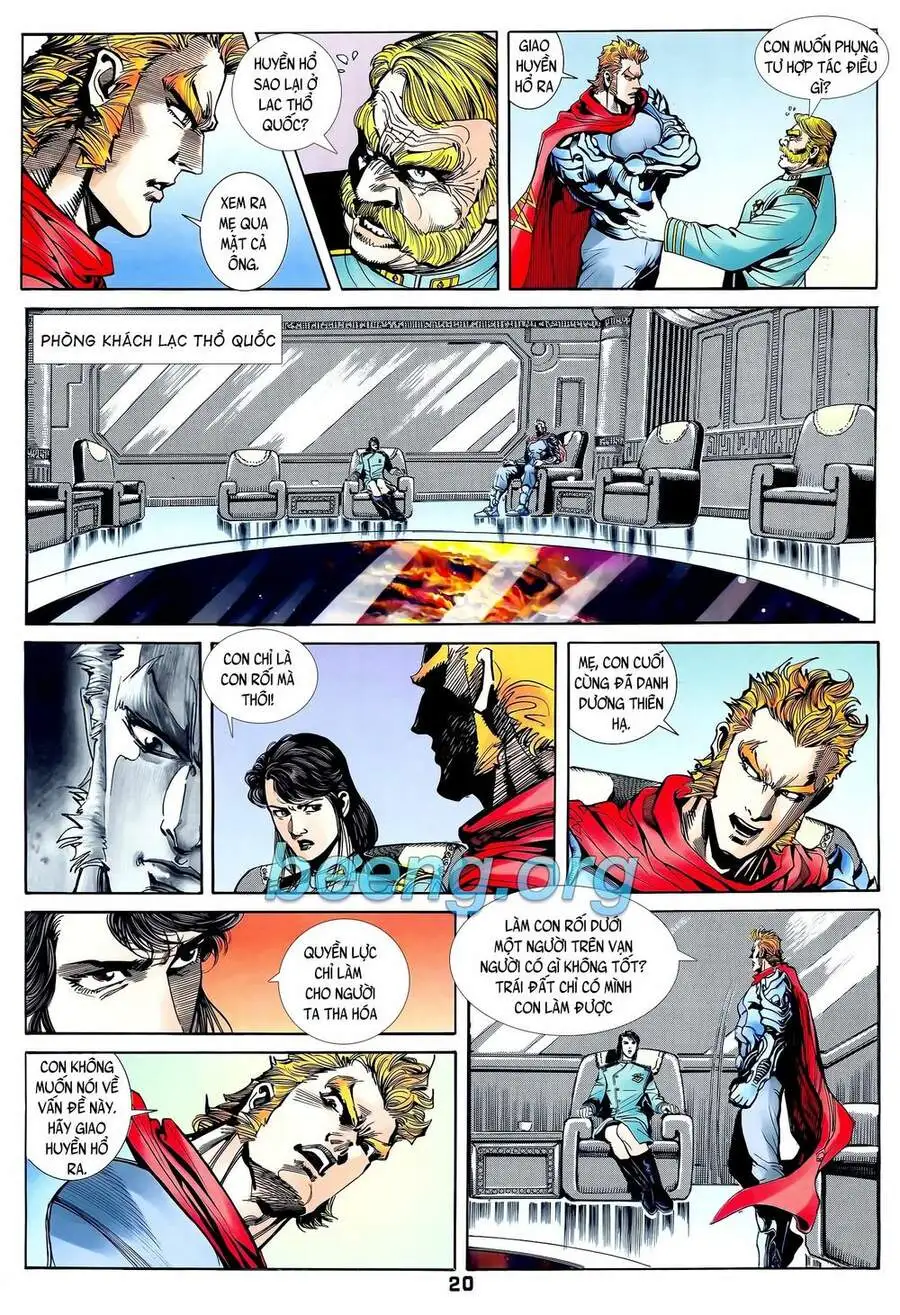 Truyện Tranh Long Hổ 5 Thế trang 8