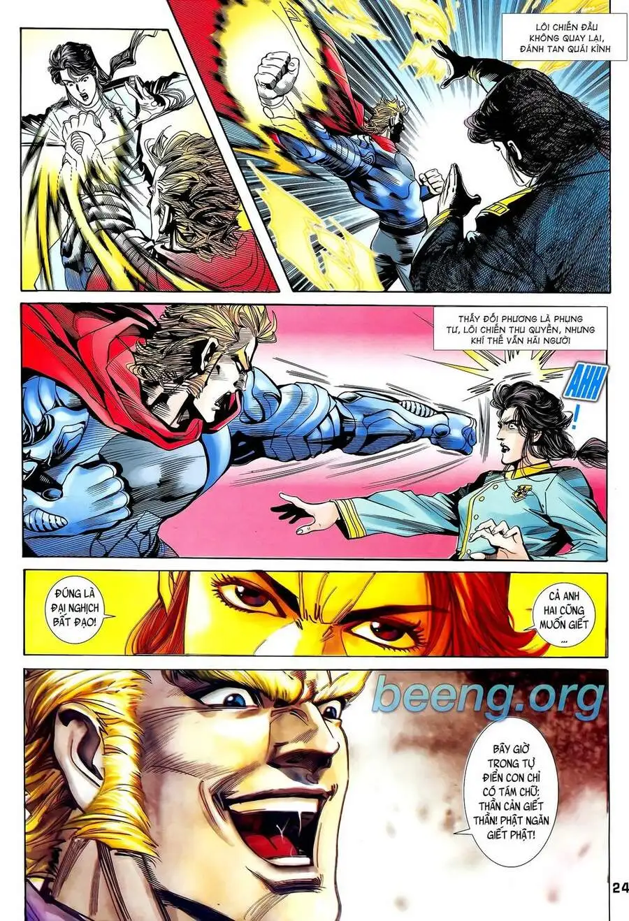 Truyện Tranh Long Hổ 5 Thế trang 8