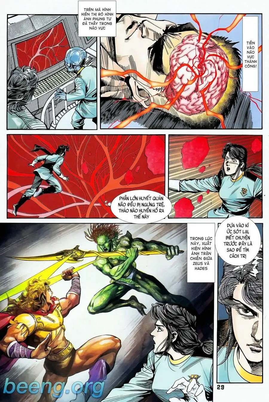 Truyện Tranh Long Hổ 5 Thế trang 8