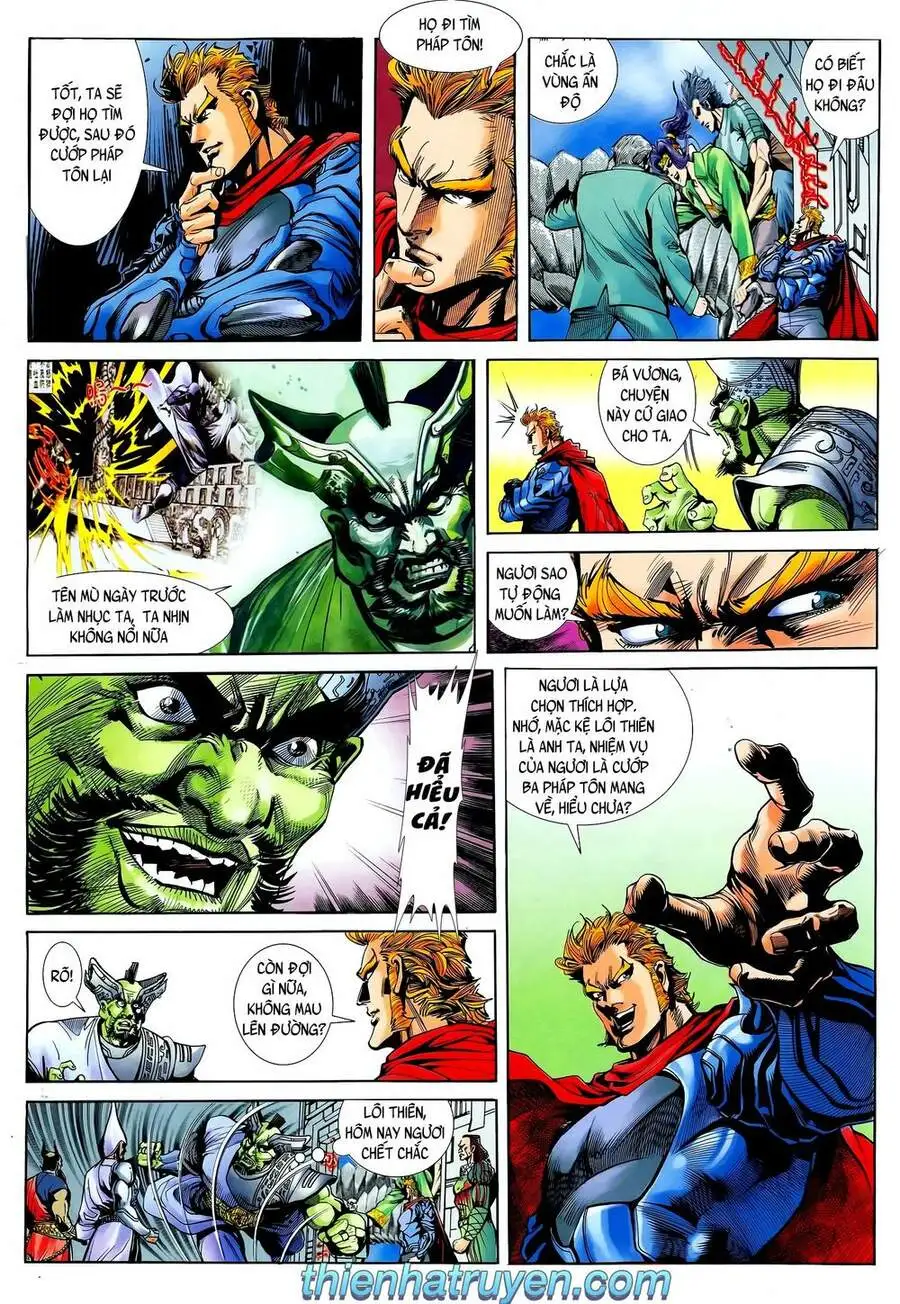 Truyện Tranh Long Hổ 5 Thế trang 8