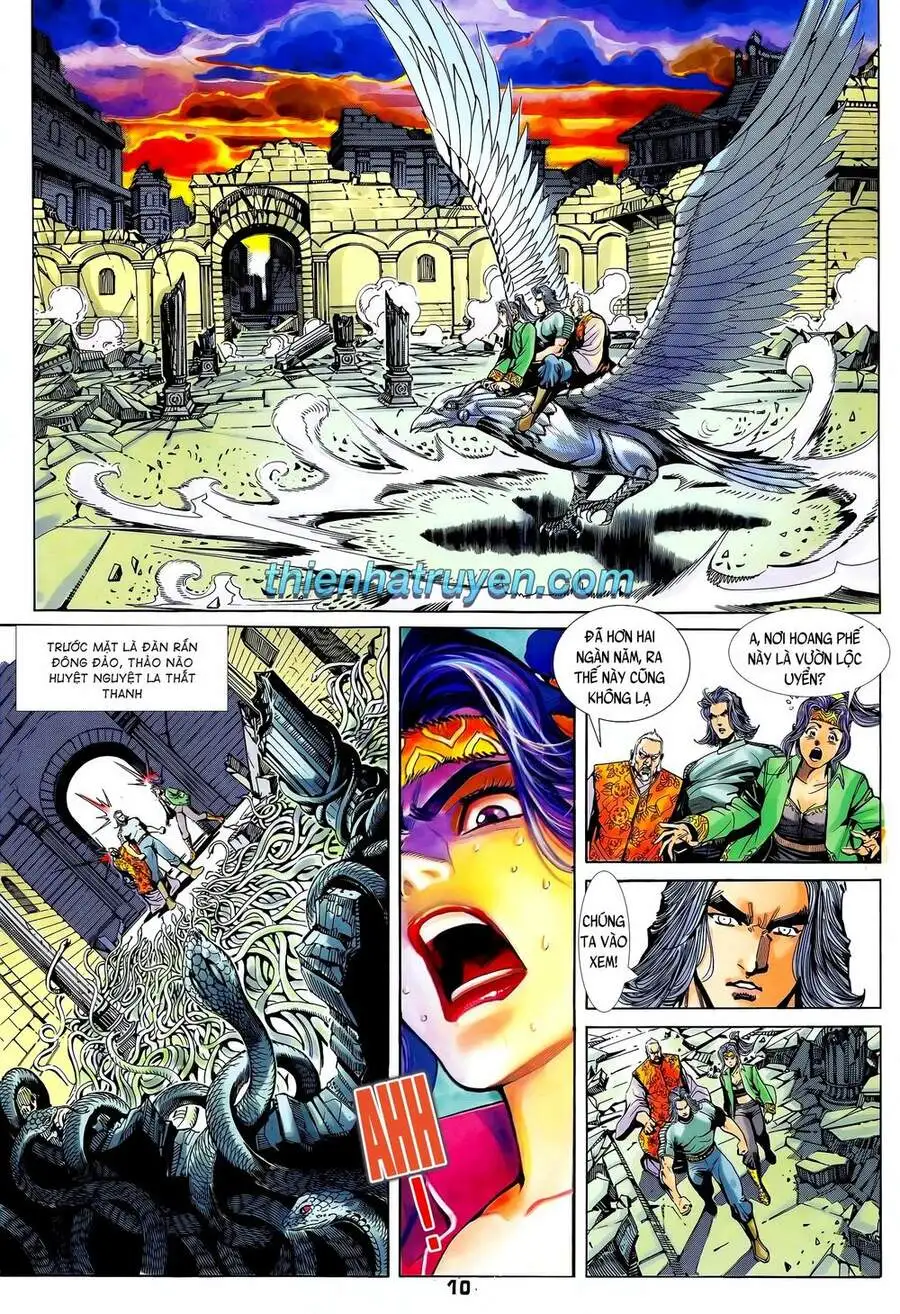 Truyện Tranh Long Hổ 5 Thế trang 8