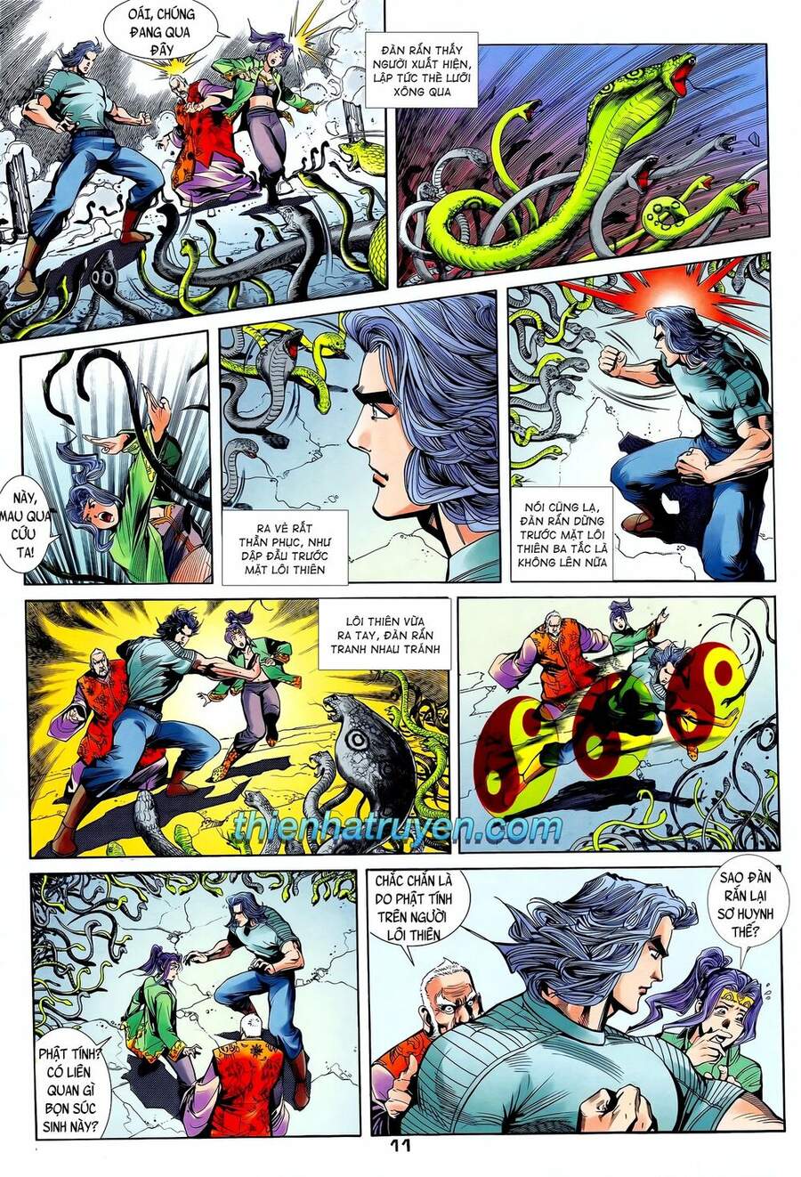 Truyện Tranh Long Hổ 5 Thế trang 8
