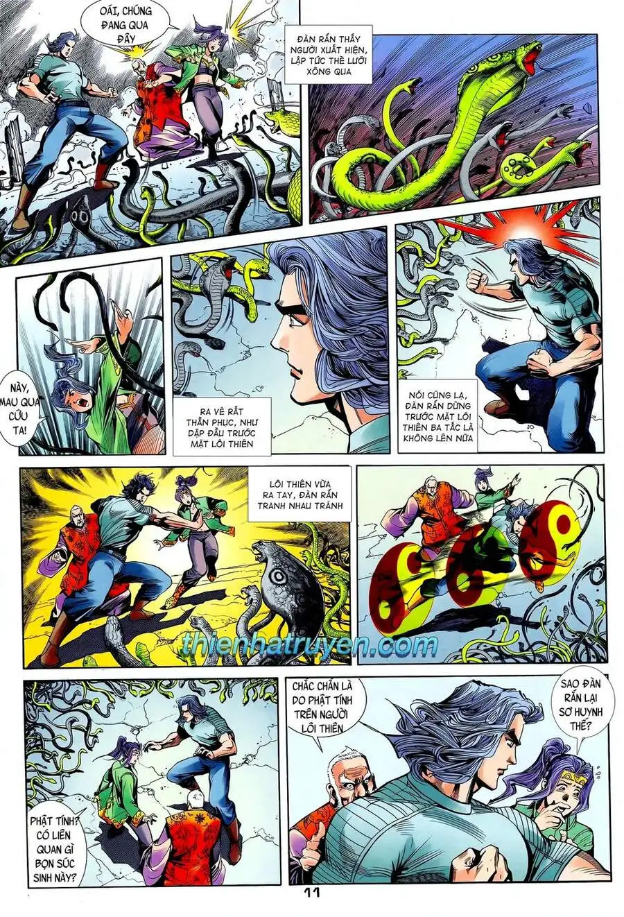 Truyện Tranh Long Hổ 5 Thế trang 8