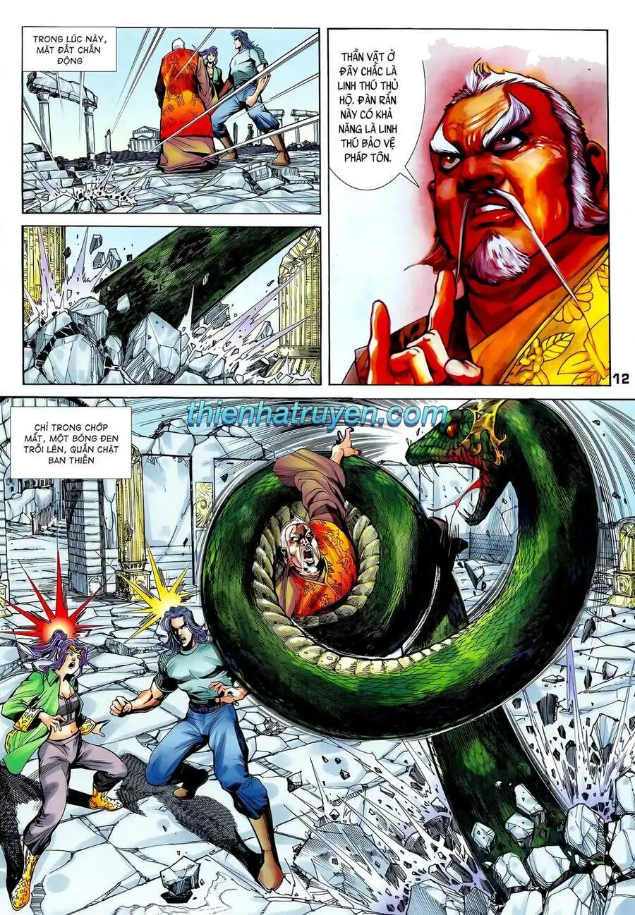 Truyện Tranh Long Hổ 5 Thế trang 8