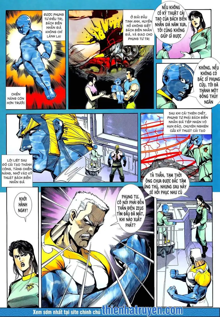 Truyện Tranh Long Hổ 5 Thế trang 8