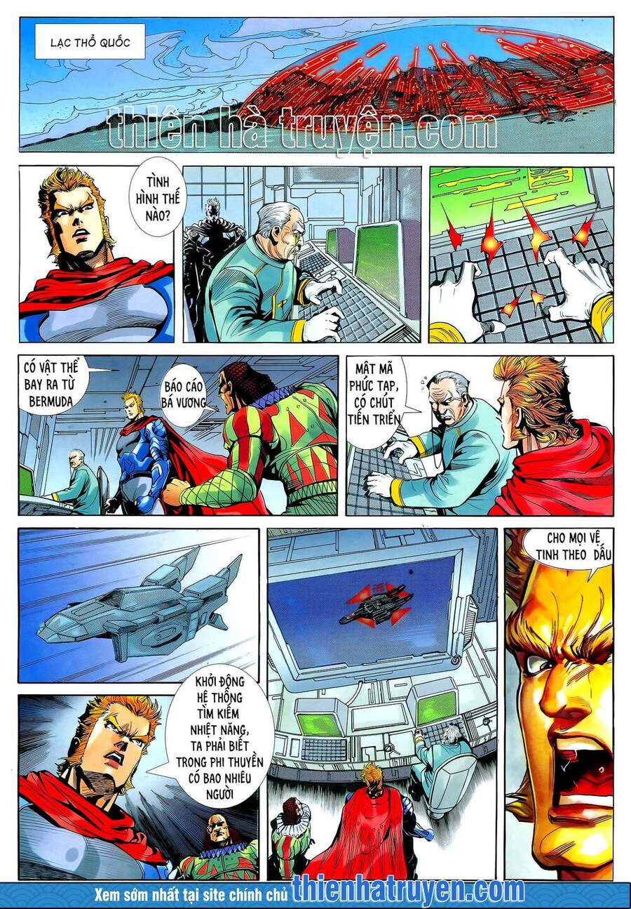 Truyện Tranh Long Hổ 5 Thế trang 8