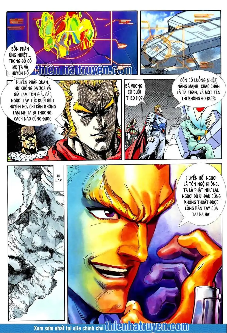 Truyện Tranh Long Hổ 5 Thế trang 8