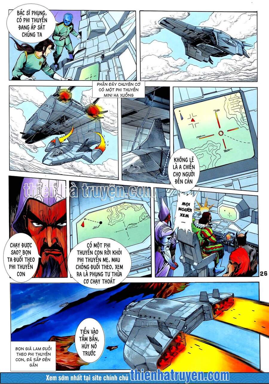 Truyện Tranh Long Hổ 5 Thế trang 8