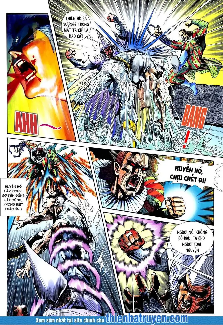 Truyện Tranh Long Hổ 5 Thế trang 8