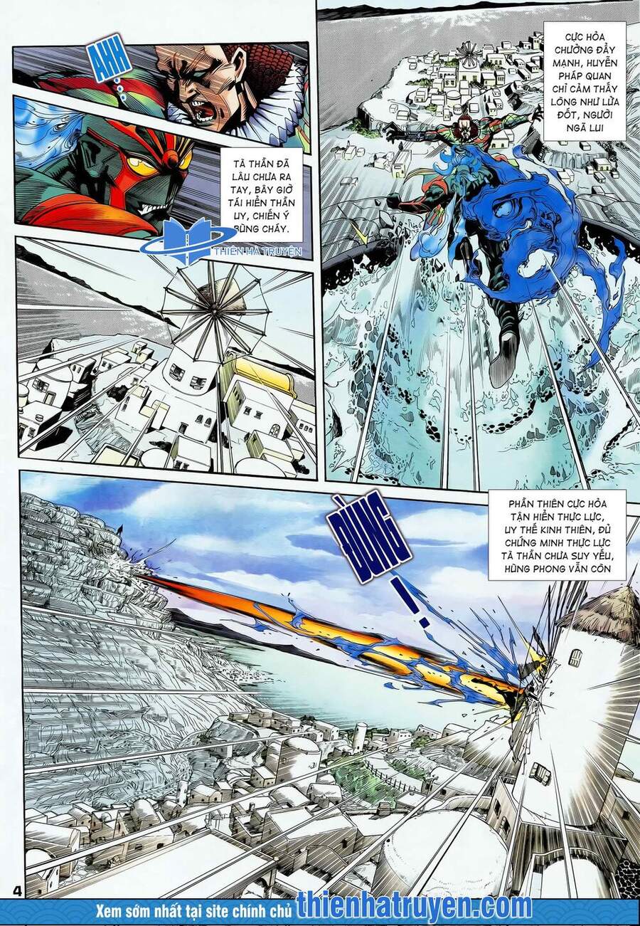 Truyện Tranh Long Hổ 5 Thế trang 8