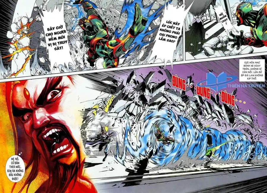 Truyện Tranh Long Hổ 5 Thế trang 8