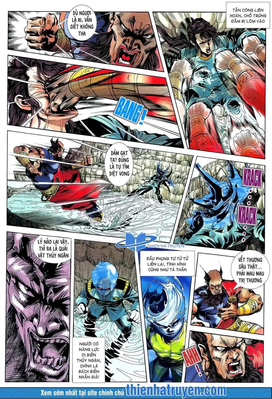 Truyện Tranh Long Hổ 5 Thế trang 8