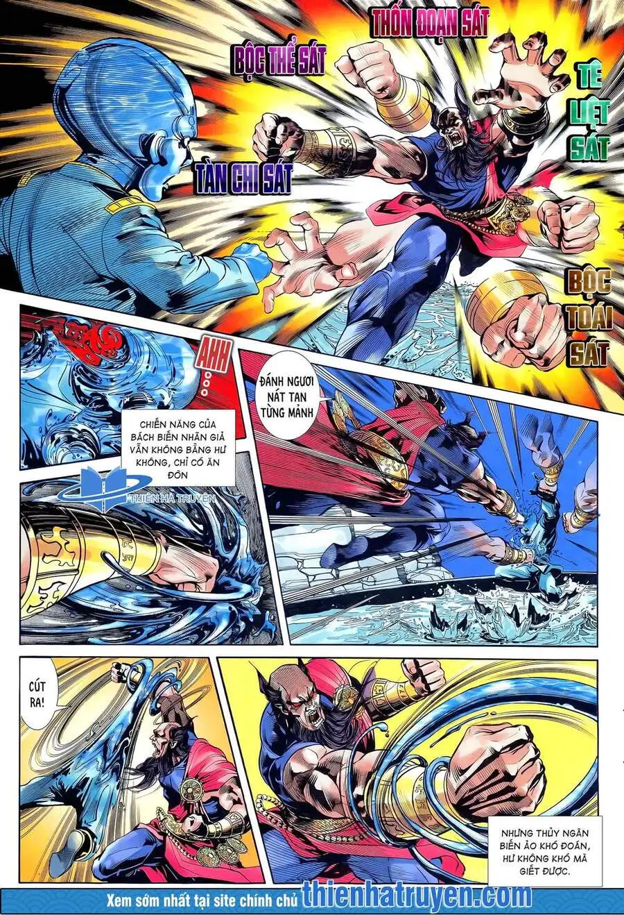 Truyện Tranh Long Hổ 5 Thế trang 8