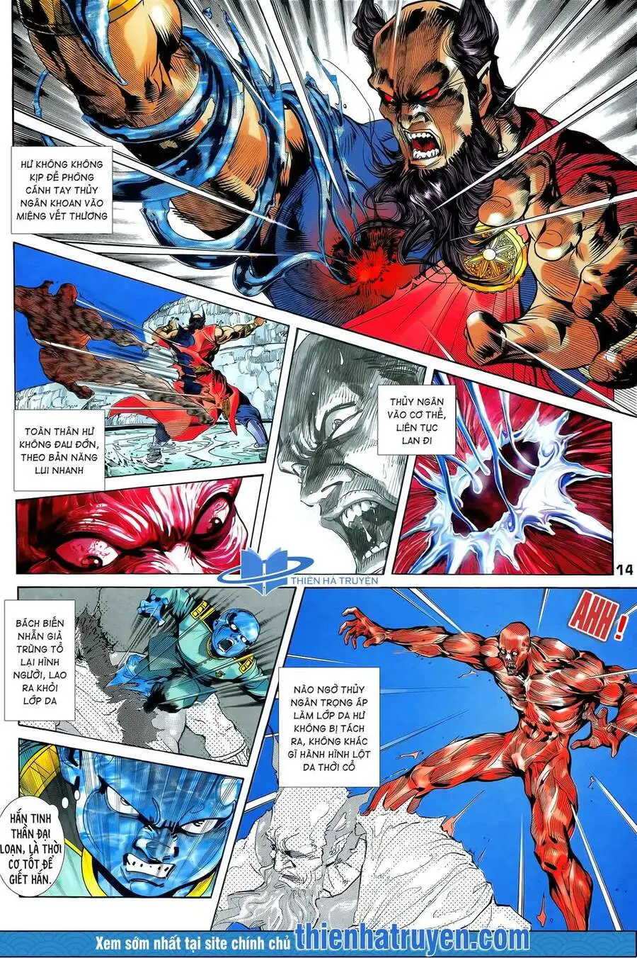 Truyện Tranh Long Hổ 5 Thế trang 8