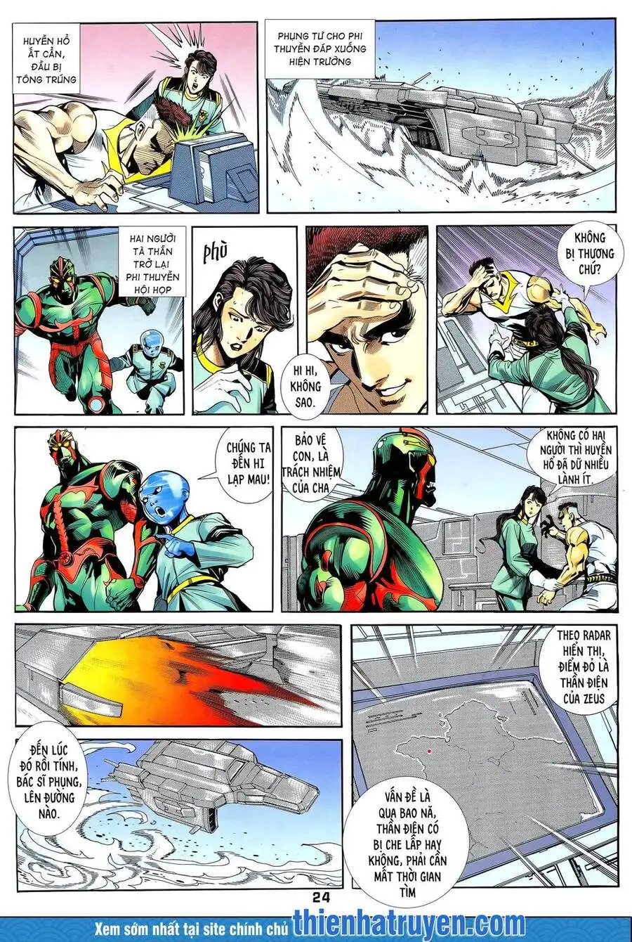 Truyện Tranh Long Hổ 5 Thế trang 8