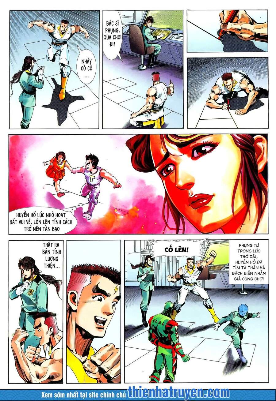 Truyện Tranh Long Hổ 5 Thế trang 8