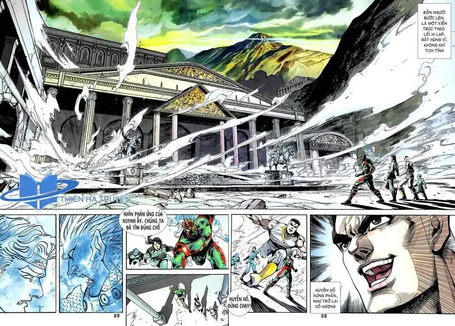 Truyện Tranh Long Hổ 5 Thế trang 8