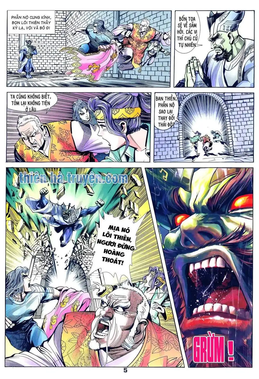 Truyện Tranh Long Hổ 5 Thế trang 8