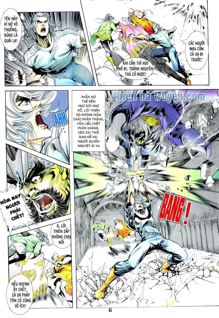 Truyện Tranh Long Hổ 5 Thế trang 8