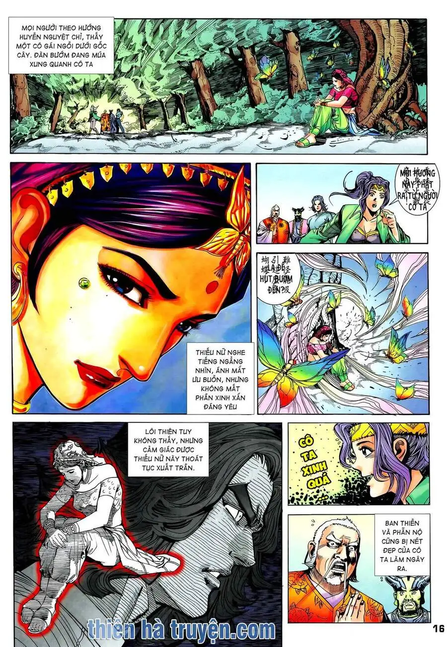 Truyện Tranh Long Hổ 5 Thế trang 8