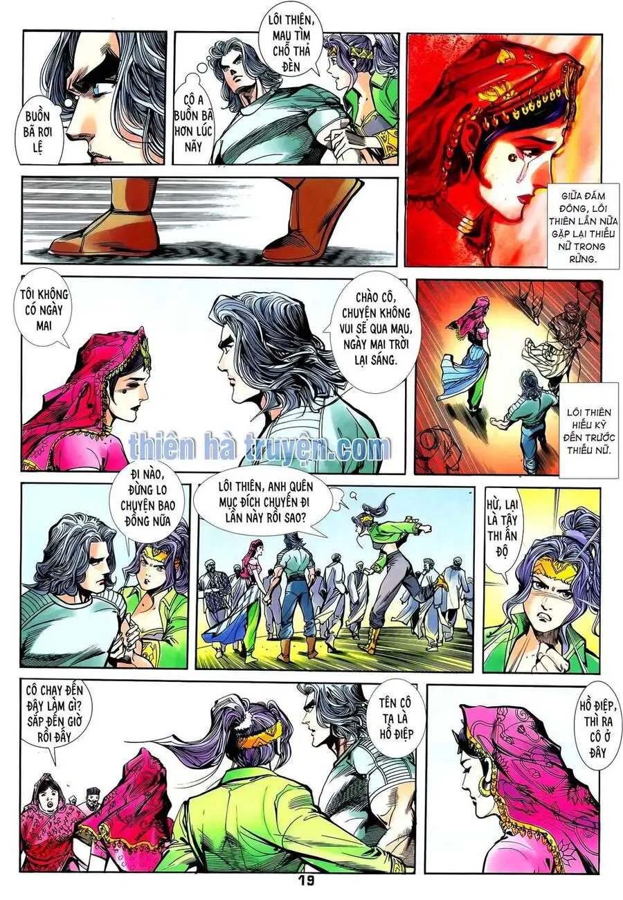 Truyện Tranh Long Hổ 5 Thế trang 8