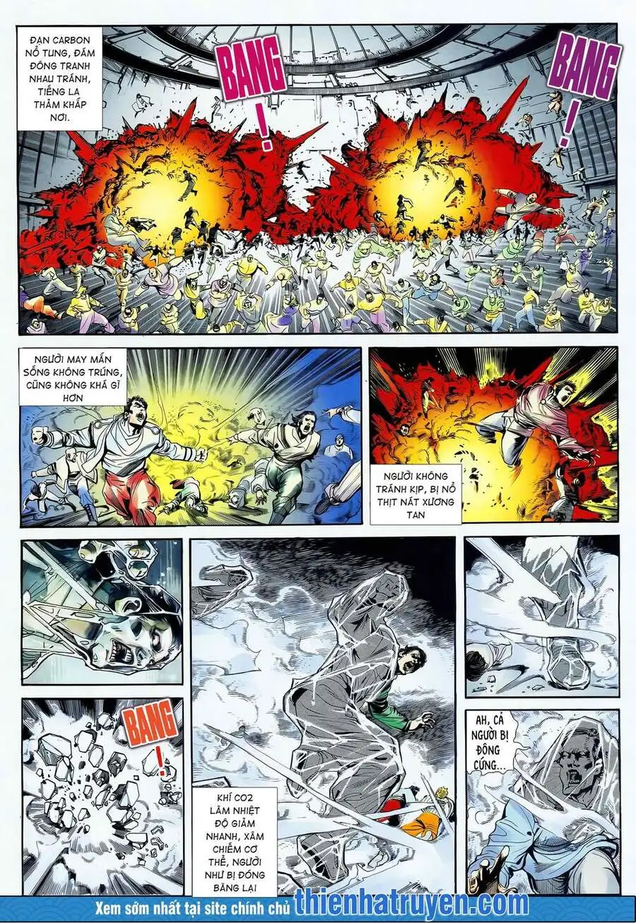 Truyện Tranh Long Hổ 5 Thế trang 8