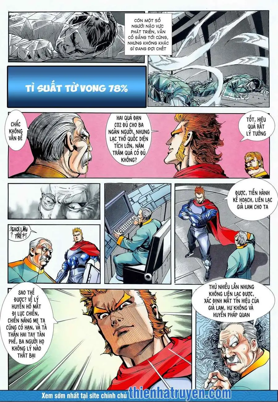 Truyện Tranh Long Hổ 5 Thế trang 8