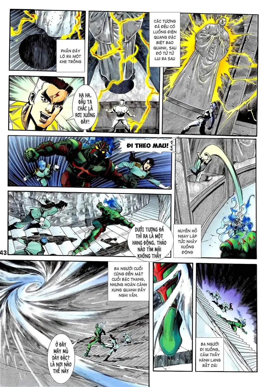 Truyện Tranh Long Hổ 5 Thế trang 8