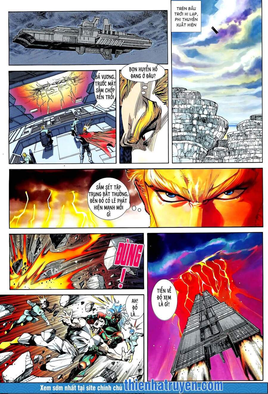 Truyện Tranh Long Hổ 5 Thế trang 8