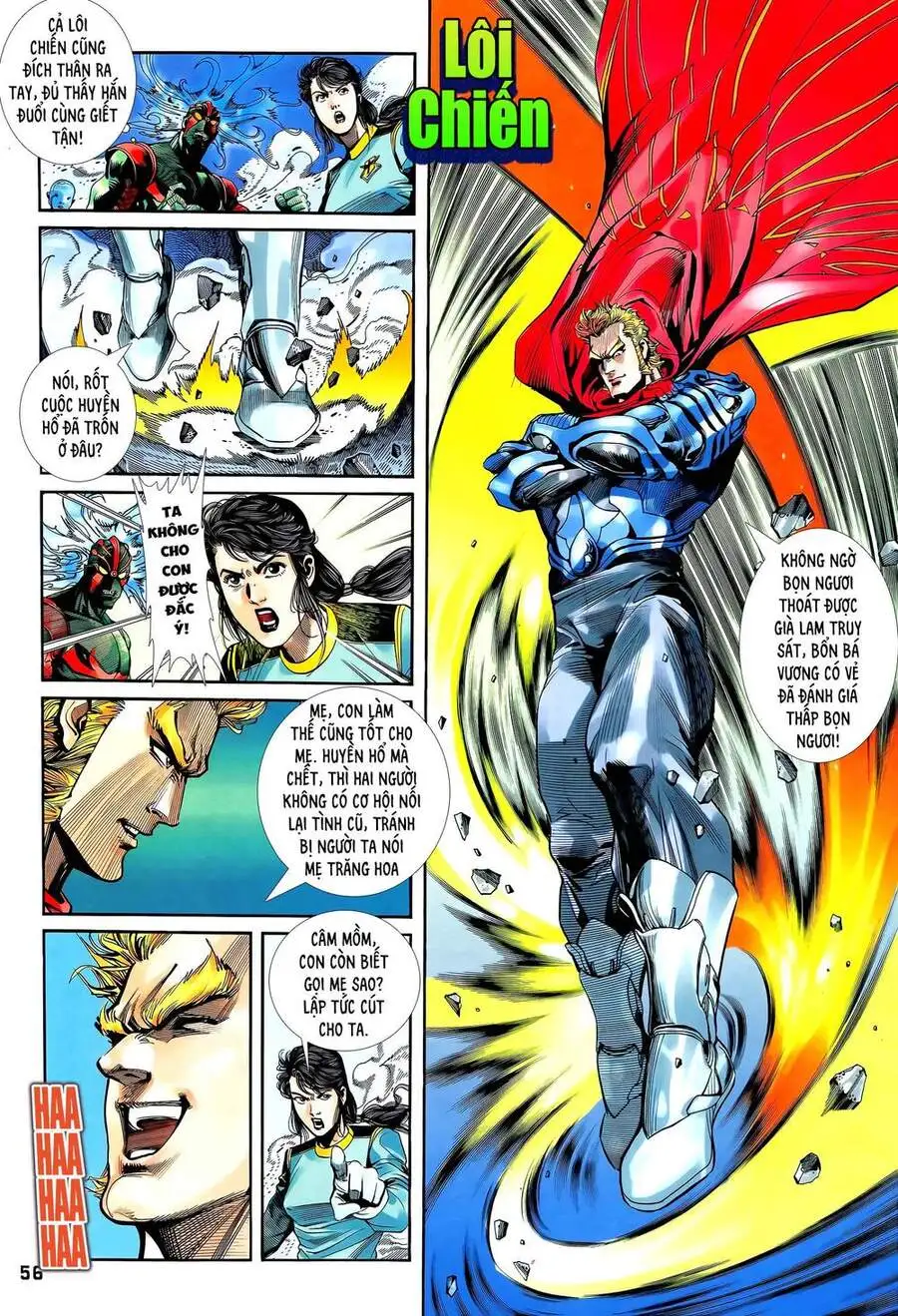 Truyện Tranh Long Hổ 5 Thế trang 8