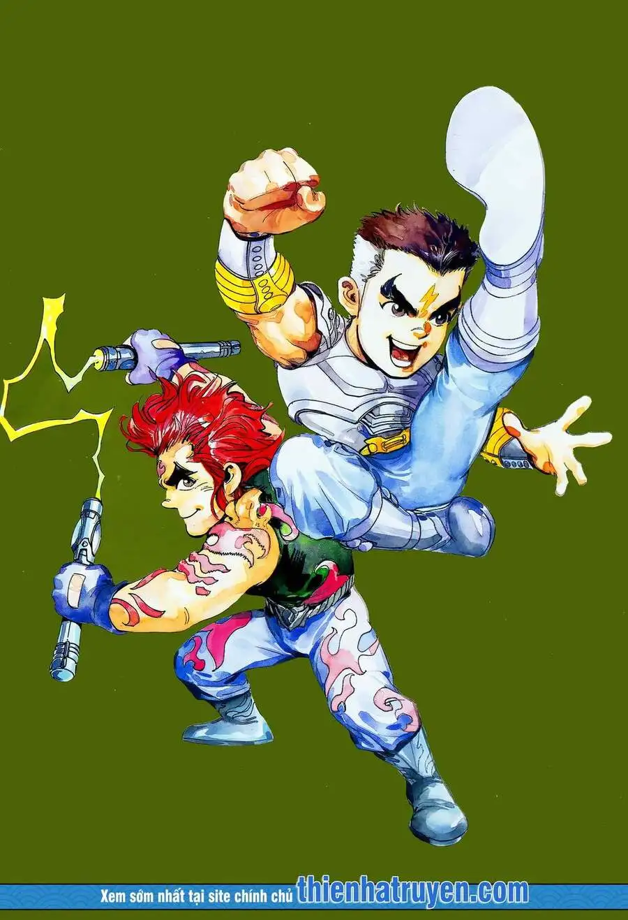 Truyện Tranh Long Hổ 5 Thế trang 8