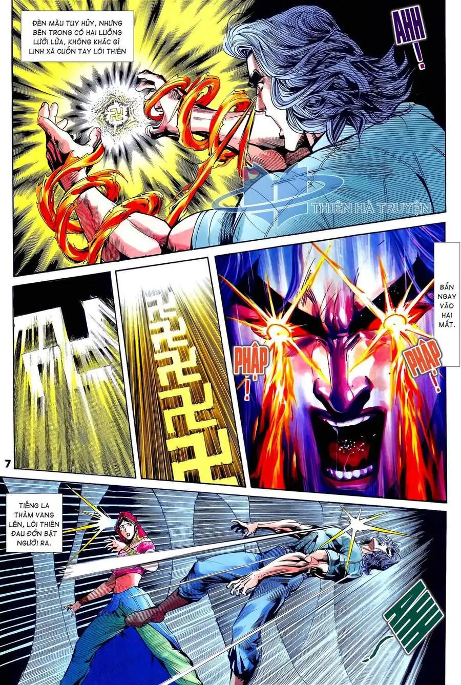 Truyện Tranh Long Hổ 5 Thế trang 8