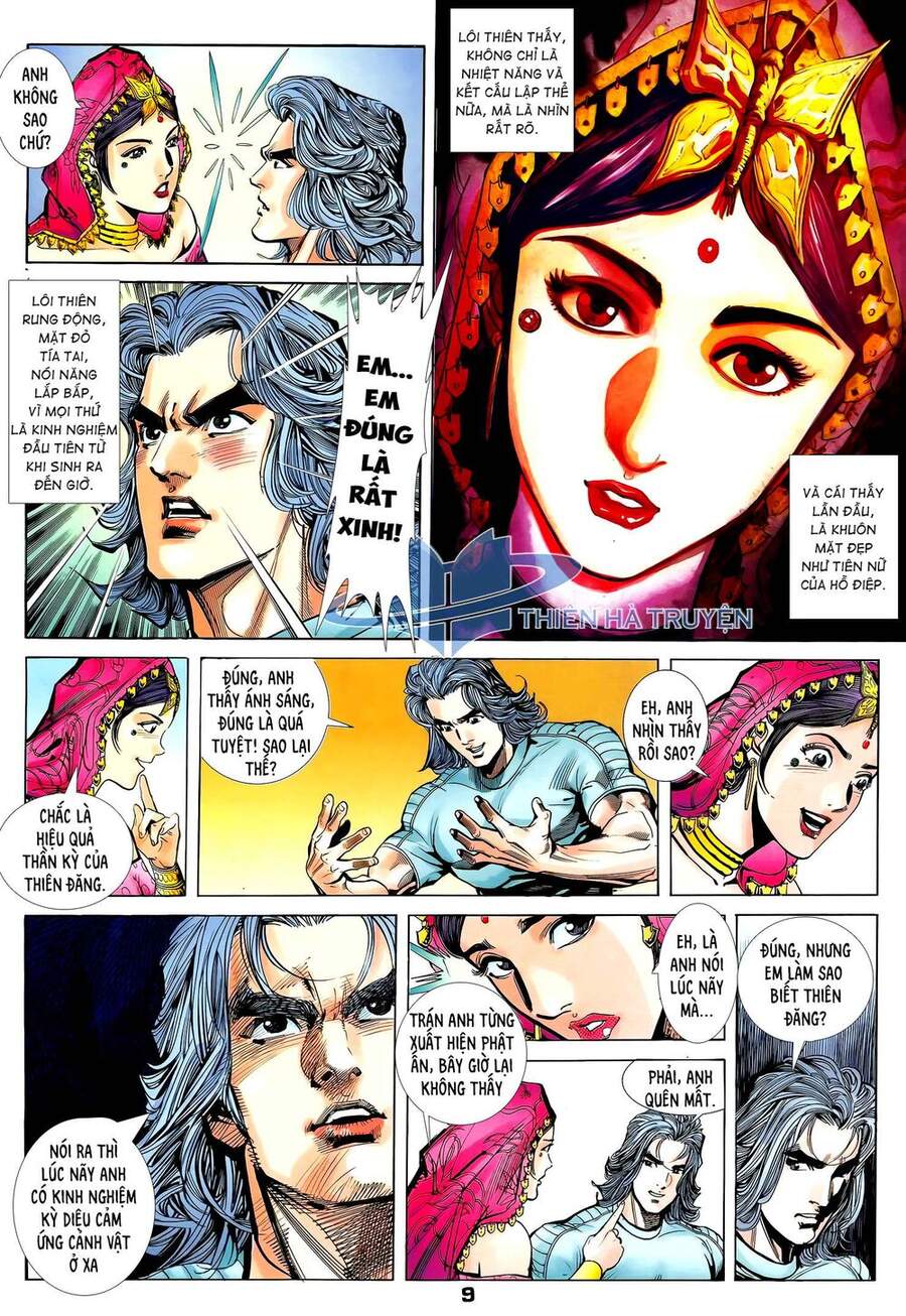 Truyện Tranh Long Hổ 5 Thế trang 8