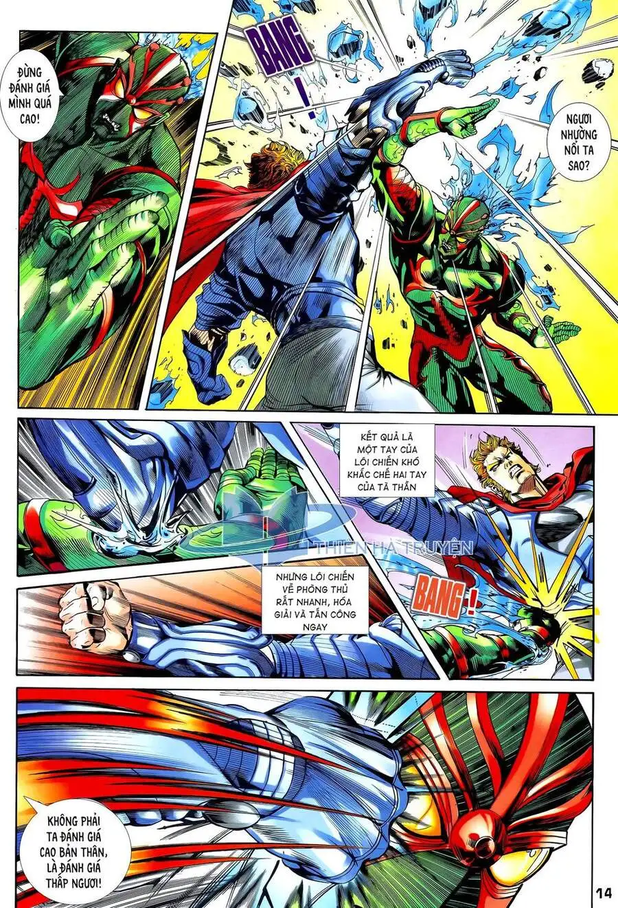 Truyện Tranh Long Hổ 5 Thế trang 8