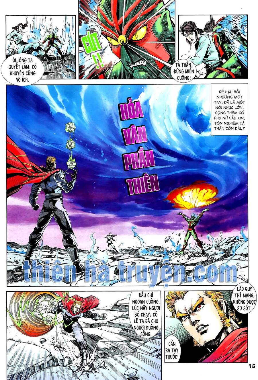 Truyện Tranh Long Hổ 5 Thế trang 8