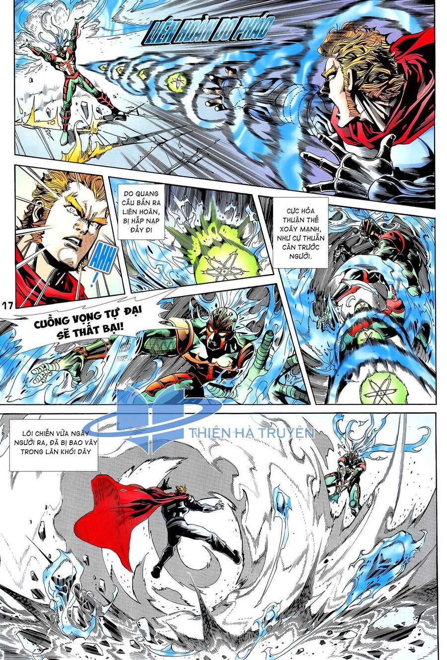 Truyện Tranh Long Hổ 5 Thế trang 8