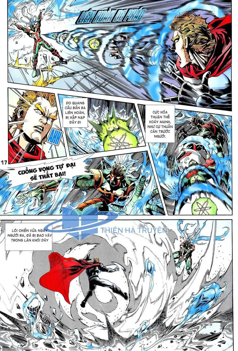 Truyện Tranh Long Hổ 5 Thế trang 8