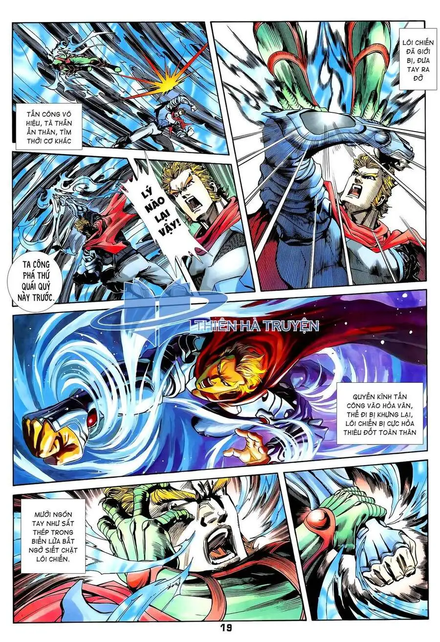 Truyện Tranh Long Hổ 5 Thế trang 8