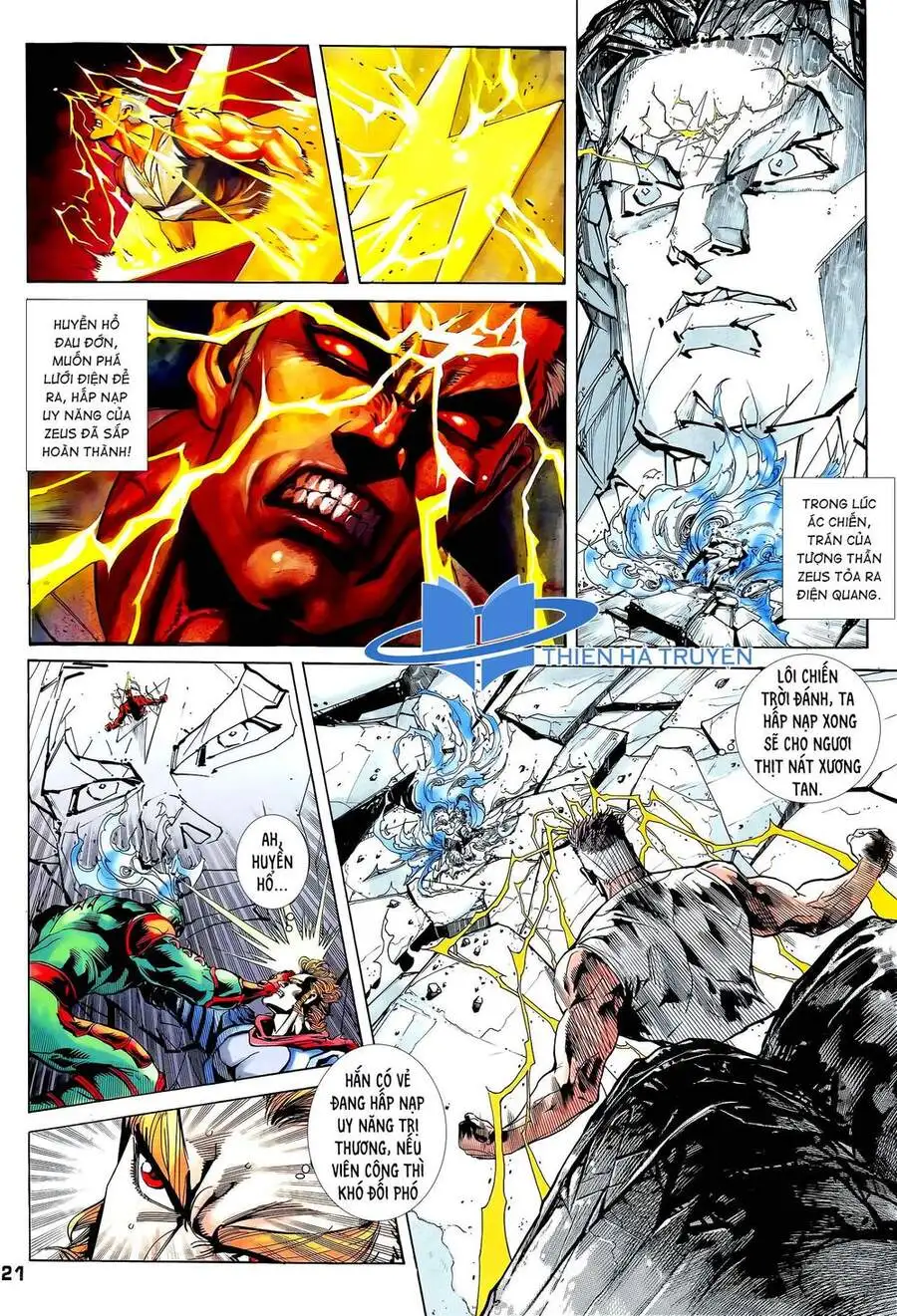 Truyện Tranh Long Hổ 5 Thế trang 8