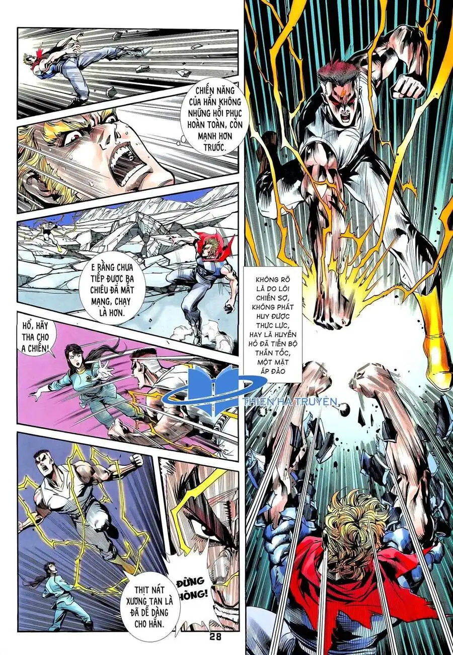 Truyện Tranh Long Hổ 5 Thế trang 8