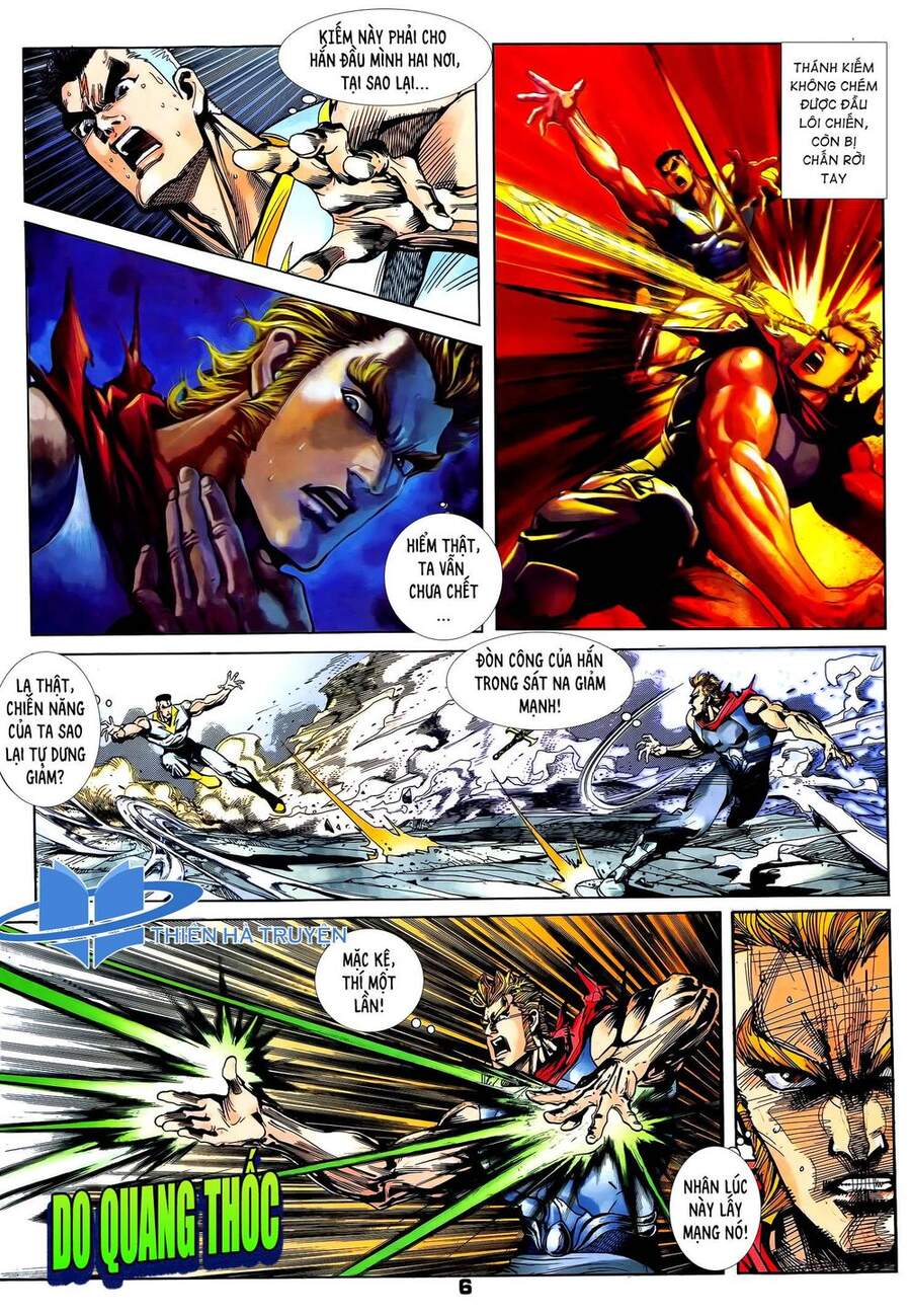 Truyện Tranh Long Hổ 5 Thế trang 8