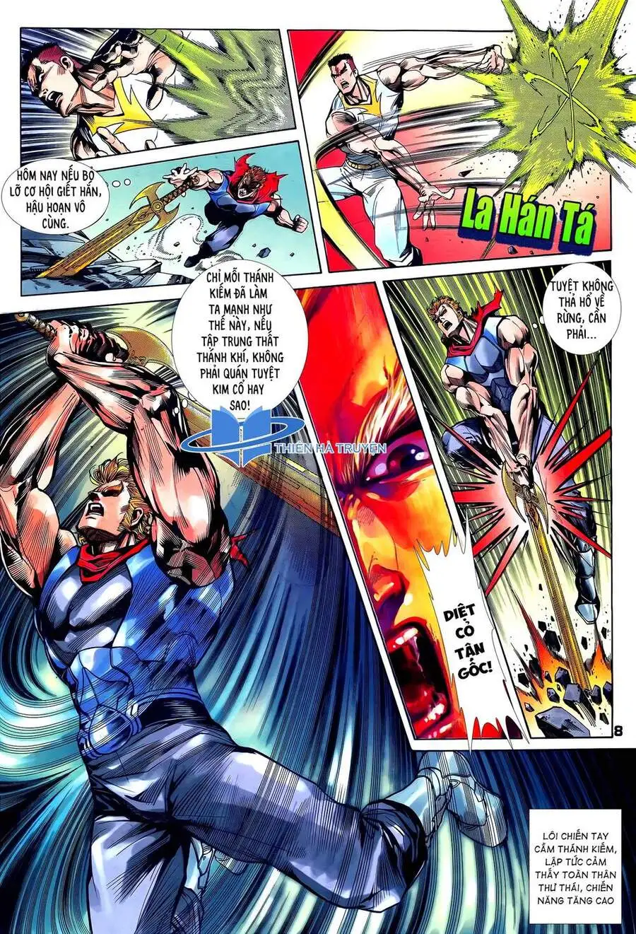 Truyện Tranh Long Hổ 5 Thế trang 8